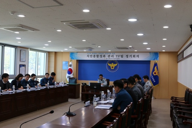 ▲ 경기북부지방경찰청(청장 이승철)은 14일 경기북부지역만의 특화된 맞춤형 치안관리를 위한 ‘치안종합성과관리 회의’를 열었다.
