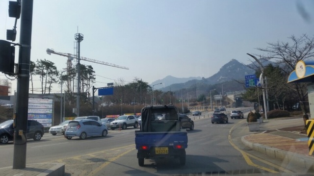 ▲ 호원 ic입구 일대