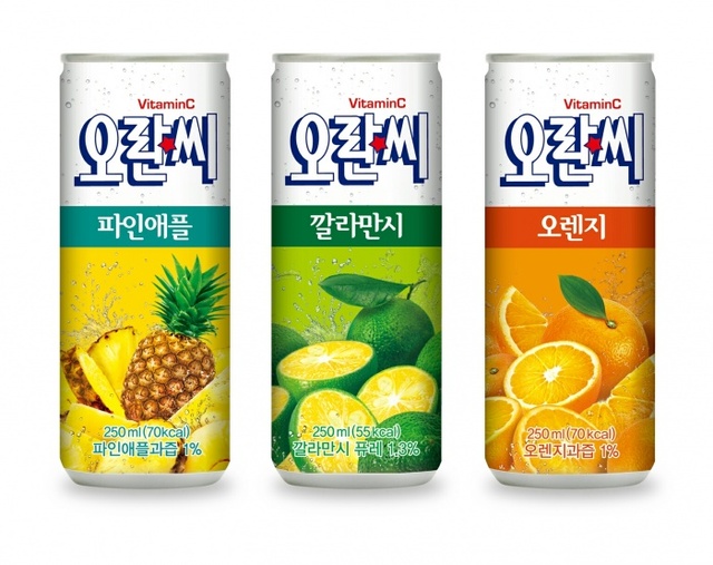 ▲ 오란씨 깔라만씨 출시