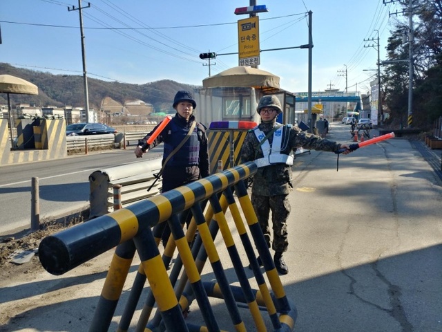 ▲ 170320 남양주서 보도자료(광릉검문소 군경 합동훈련실시)2