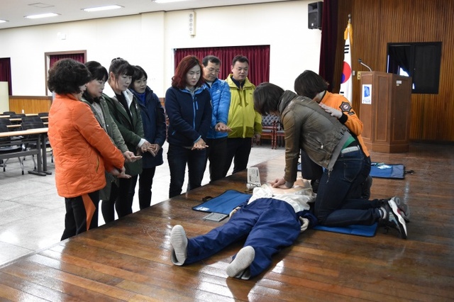 ▲ 시흥,심폐소생술