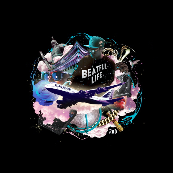 ▲ 디제이쥬스_‘BEATFUL LIFE_아트워크. 브랜뉴뮤직 제공