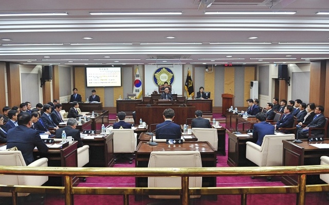 ▲ 포천시의회 124회 임시회 개회