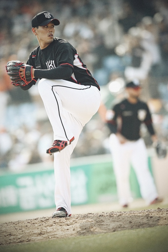 ▲ kt wiz 마무리 투수 김재윤. kt wiz 제공