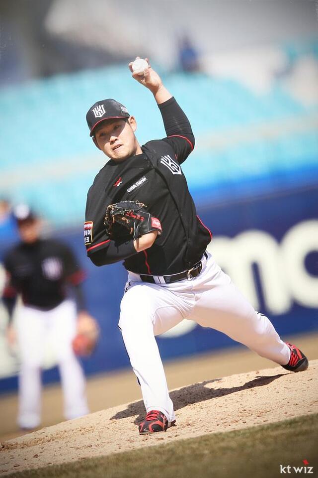 ▲ kt wiz 좌완 투수 정대현.kt wiz 제공