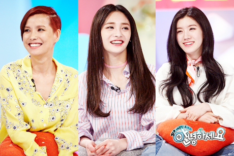 ▲ KBS2 ‘대국민 토크쇼 안녕하세요’ 모델 박둘선 프리스틴 결경&시연