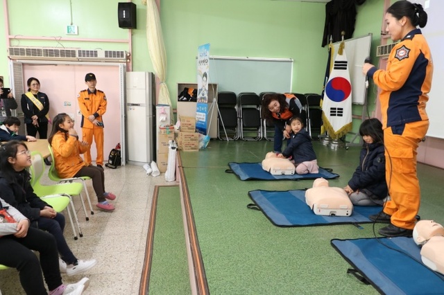 ▲ 동두천시 찾아가는 어린이 안전체험교육 실시_안전총괄과.