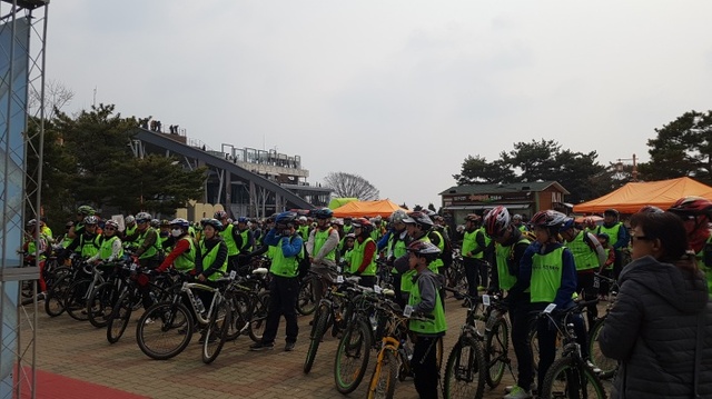 ▲ 디엠지 자전거 대회2