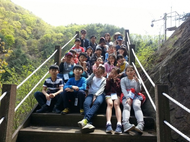 ▲ 소릿길에서 숲체험
