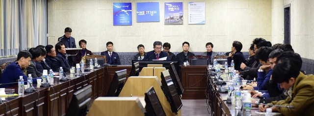 ▲ 여주시 골재업체와의 간담회 개최