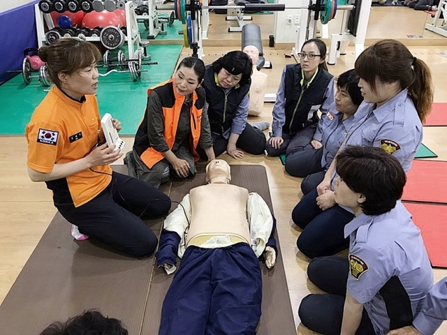 ▲ 성남소방서, 생명지킴이 119수호천사 양성교육 실시1
