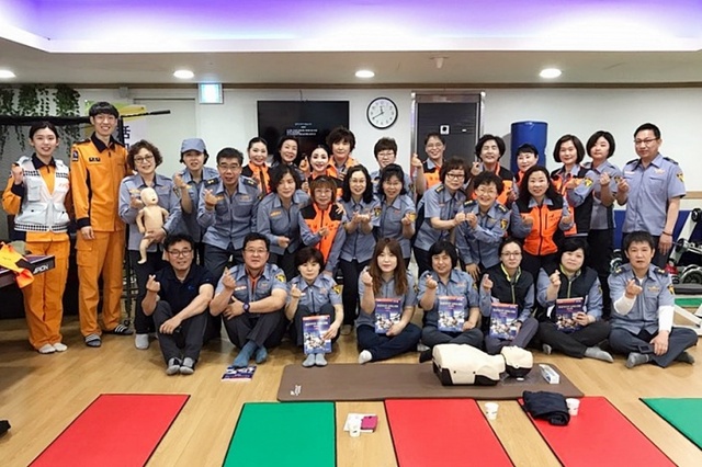 ▲ 성남소방서, 생명지킴이 119수호천사 양성교육 실시2