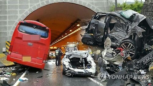 ▲ 평창 봉평 터널 참사(CG) [연합뉴스TV 제공]