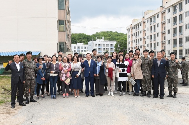 ▲ 이성호시장 72사단 방문2