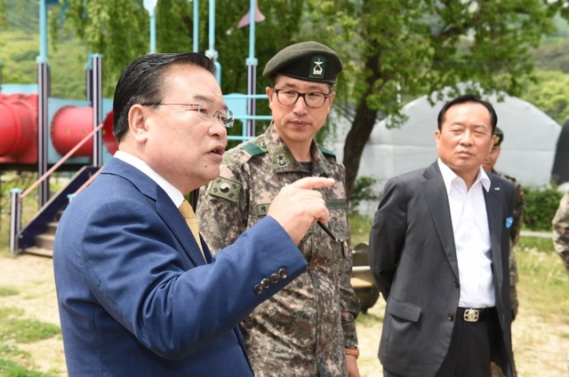▲ 이성호시장 72사단 방문3