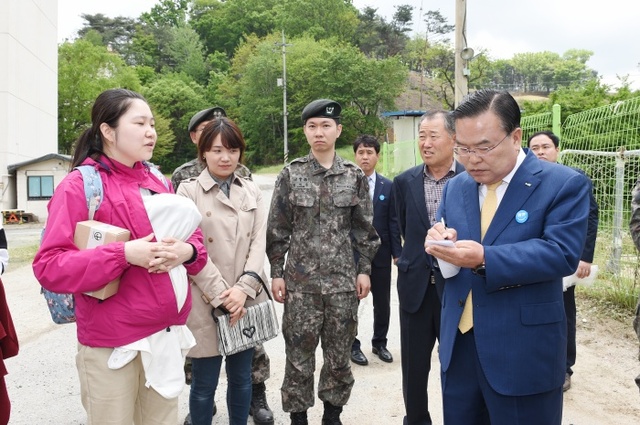 ▲ 이성호시장 72사단 방문4