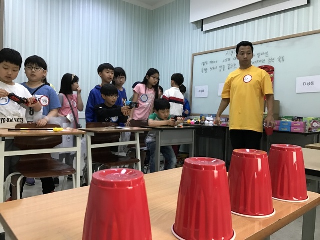 ▲ 정상어학원, 마켓데이-마스터 쉐프 행사