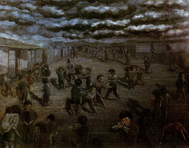 ▲ 노원희, 한길,캔버스에 유채, 130x162cm, 1980