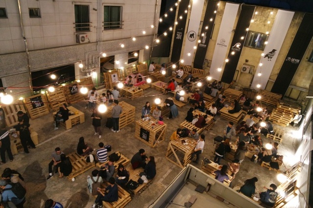 ▲ 제2회 야맥축제_야외쉼터