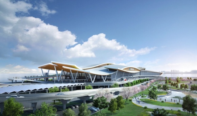 ▲ 2019년 4월 완공예정인 인천항 신국제여객터미널 조감도 (사진제공 IPA)