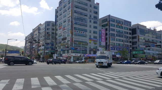 ▲ 의정부시 금오동 행정타운 부근 도로변