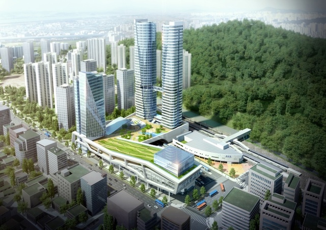 ▲ KTX 송도역 복합환승센터 조감도
