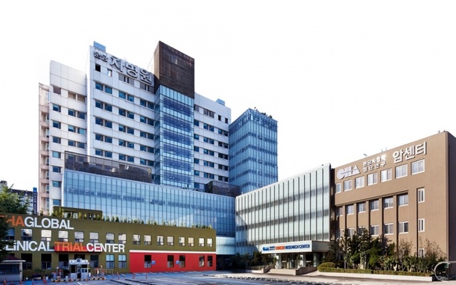 ▲ 사진 2) 분당 차병원 전경사진