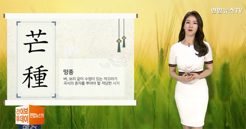 ▲ 망종인 오늘(5일)까지 불볕더위, 미세먼지 좋음·일부 건조특보. 연합뉴스TV