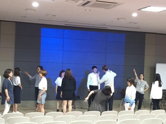 ▲ 교육연극 연수(김포)