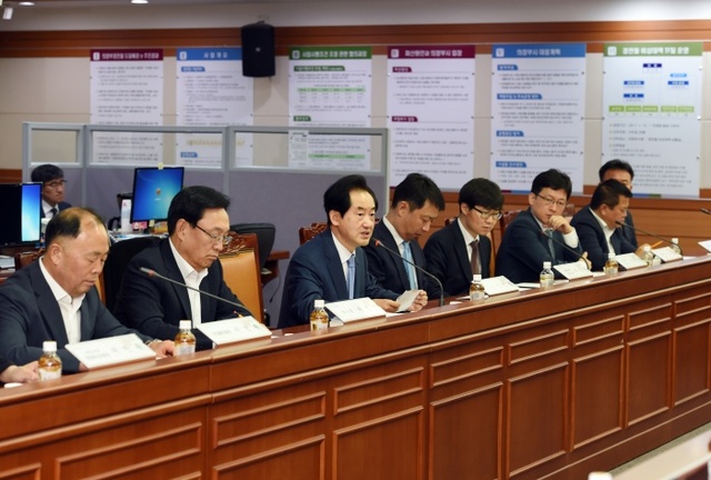 ▲ 의정부경전철(주) 파산관련 지역인사 간담회