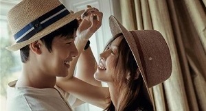 ▲ 9일 결혼하는 배우 이상우와 김소연. 연합뉴스 제공