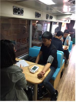 ▲ 건강나눔이동버스 서비스