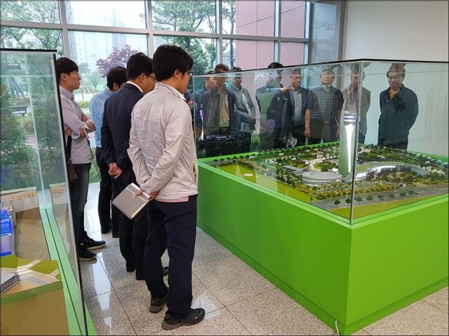 ▲ 평택시  에코센터 건립에 따른 공공폐기물 처리시설 벤치마킹 실시