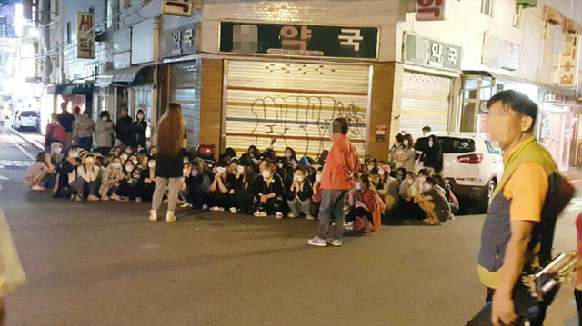 ▲ 집창촌 집회