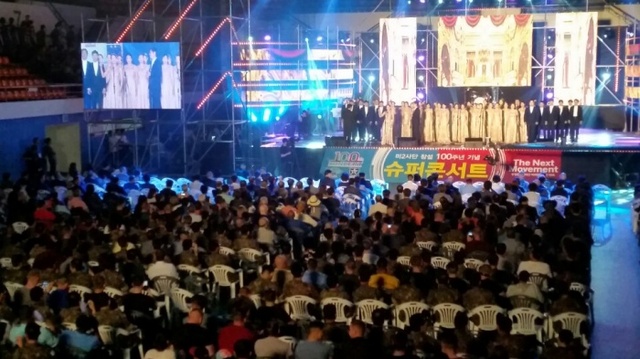 ▲ 미 2사단 창설 기념공연 (2)