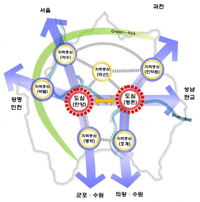 ▲ 공간구조구상