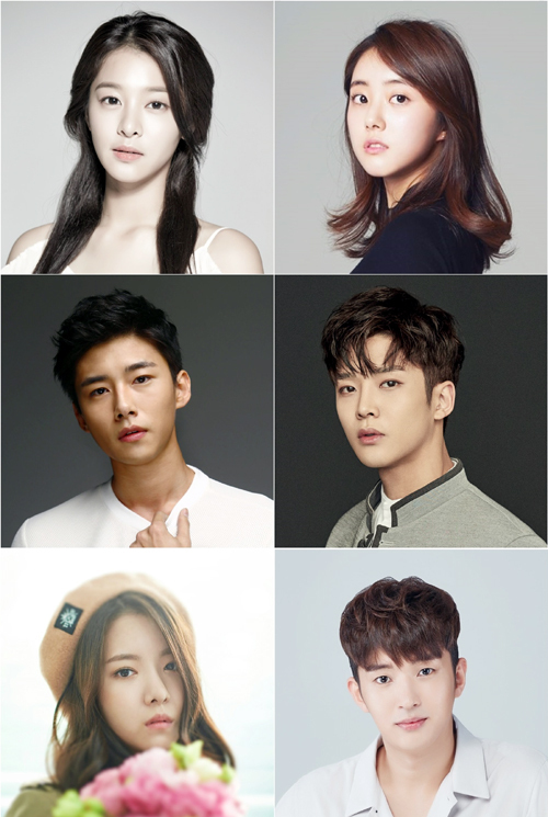 ▲ 사진제공= 설인아(위엔터테인먼트), 박세완(화이브라더스), 서지훈(매니지먼트구), 로운(FNC엔터테인먼트), 하승리(롯데매거진), 김희찬(키이스트)