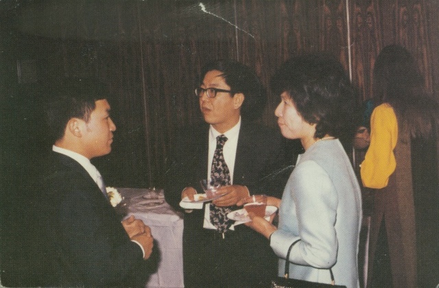  지난 1971년 이휘소와 저자 강주상이 함께 있는 모습