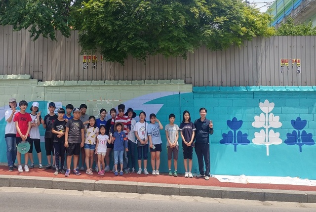 ▲ 0620 갈매동 담터길 벽화