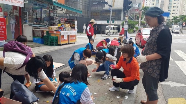 ▲ 0627[평내동] 땡큐24시 안전지킴이! 밝은거리 만들기!