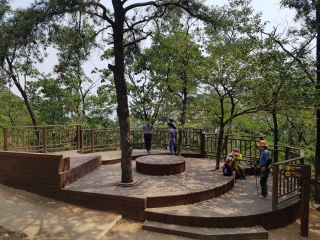 ▲ 0627 아차산문화벨트 휴식공간