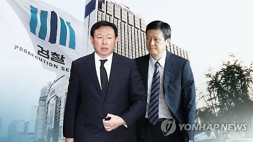 롯데家 신동빈-신동주 형제. 연합뉴스 자료사진