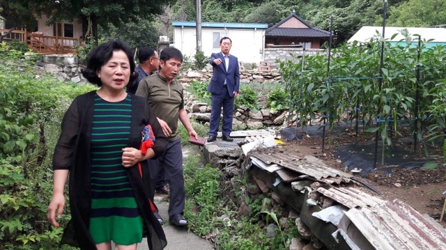 ▲ 대성2리주민애로사항청취후현장확인