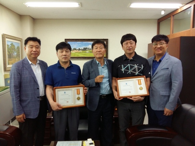 화성상록 GC 직원들 고객 심폐소생술로 하트세이버 인증