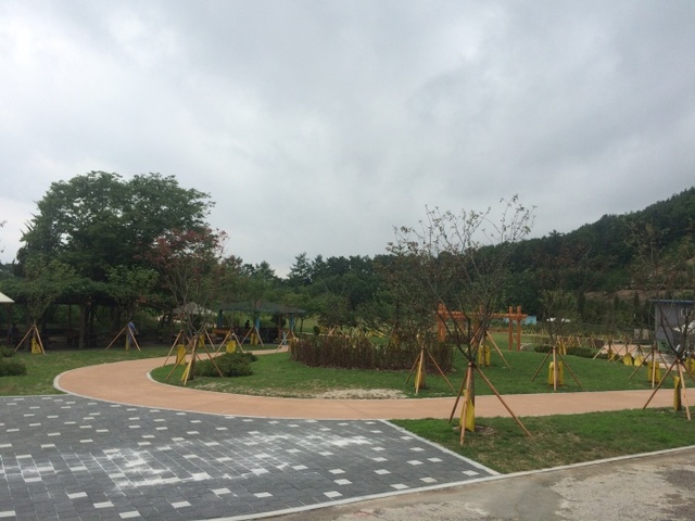 ▲ 복지시설나눔숲조성1