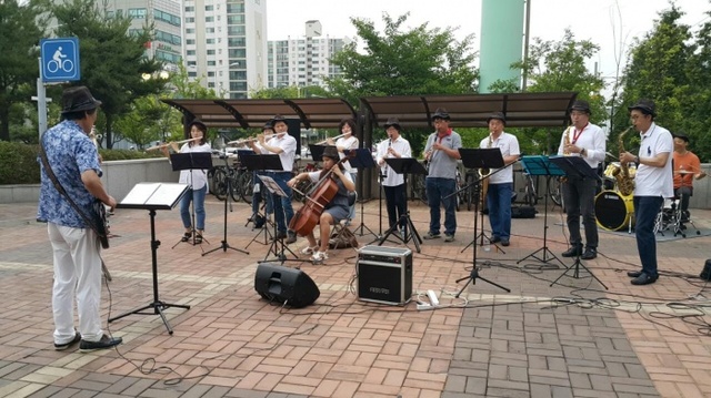 ▲ 신한류예술단 더샤인앙상블 공연사진