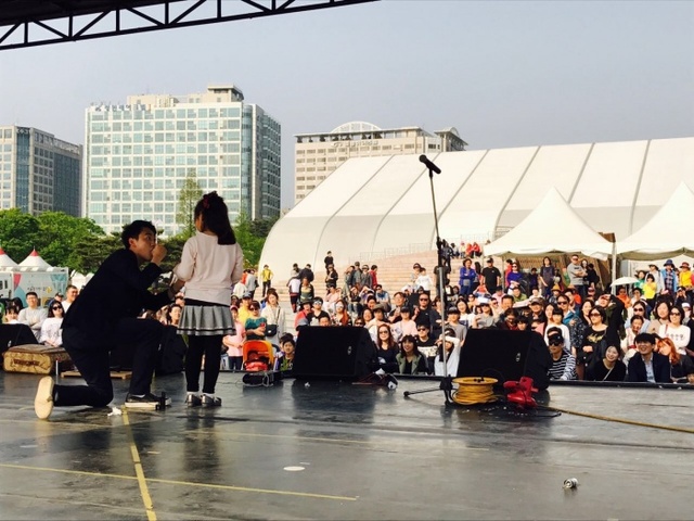 ▲ 신한류예술단 흥청망청 공연사진