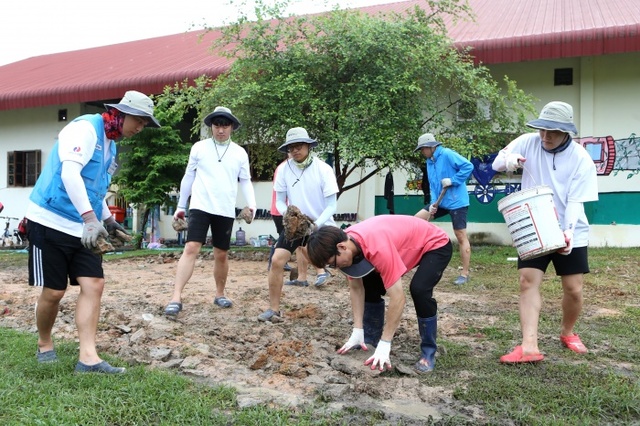 ▲ 라오스건축봉사 (2)