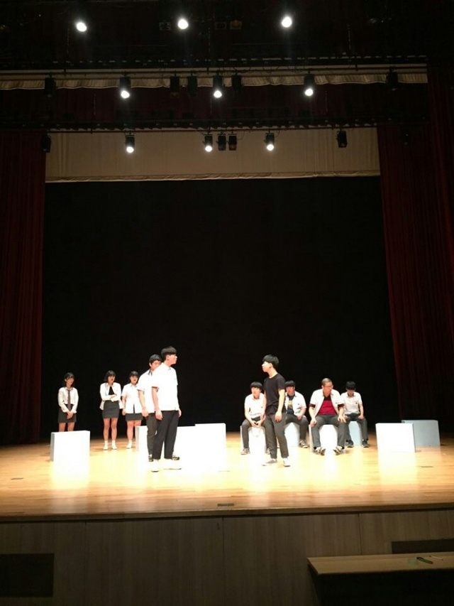 ▲ 포천일고 연극반