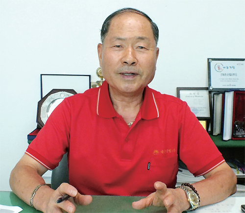 ▲ 김종웅 대은산업 대표